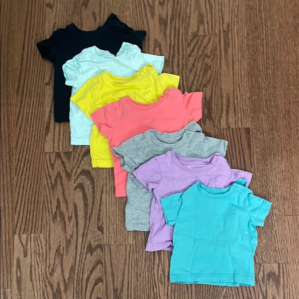 Lot of 7 tshirts from Primary 3-6M
